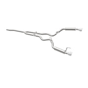 MagnaFlow Cat-Back 15-16 Ford Mustang 2.3L L4 Competition SS 3in Dual Split Rear 4.5in Black Tips Magnaflow Catback