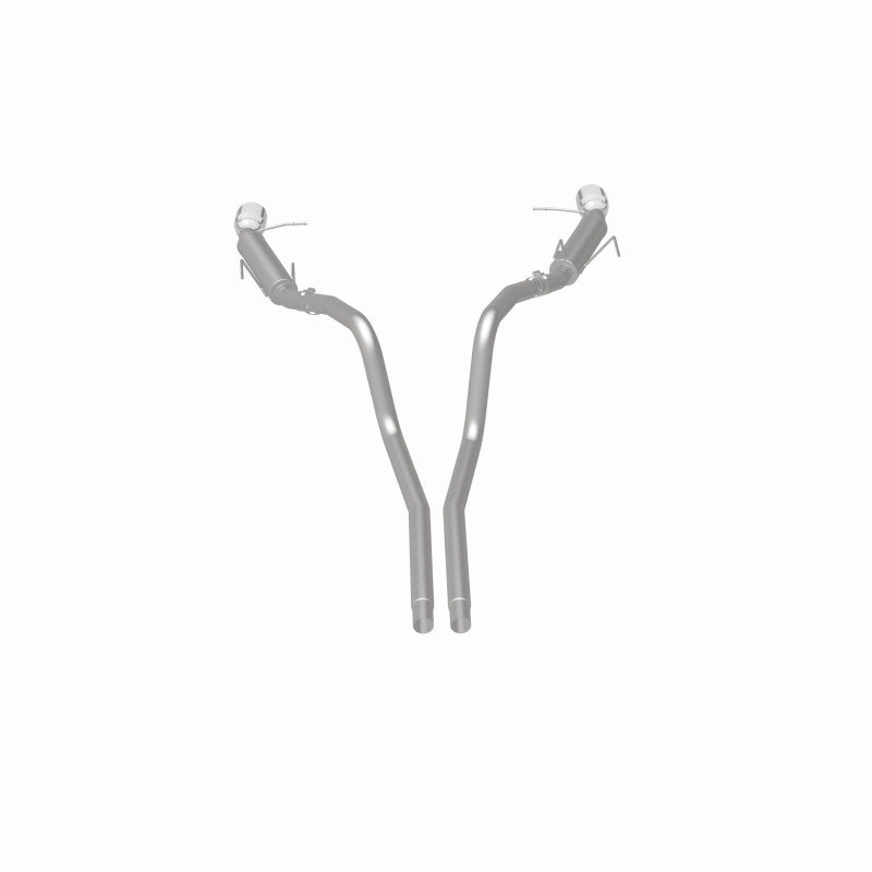 Magnaflow 2014 Ford Mustang V6 3.7L Comp Series Dual Split Rear Polished Stainless C/B Perf Exhaust Magnaflow Catback