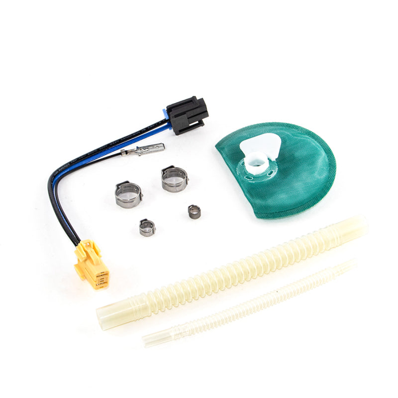 DeatschWerks 15-17 Ford Mustang V6/GT DW400 Fuel Pump Set Up Kit DeatschWerks Fuel Pump Fitment Kits