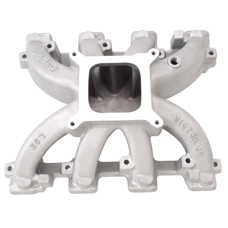Victor Jr Small Block Chevy LS3/L92/L76 Intake Manifold Carburetor EDELBROCK Autoparts
