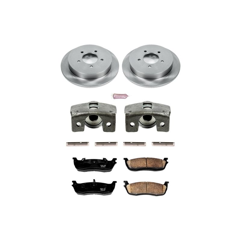 Power Stop 97-00 Ford Expedition Rear Autospecialty Brake Kit w/Calipers PowerStop Brake Kits - OE