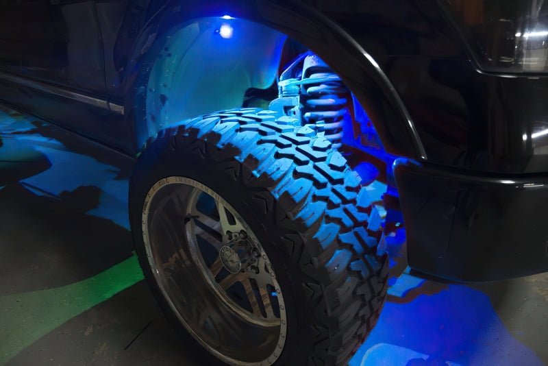 Oracle Bluetooth + RF Underbody Rock Light Kit - 8 PCS - ColorSHIFT ORACLE Lighting Light Bars & Cubes