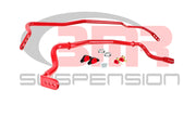 BMR 15-17 S550 Mustang Front & Rear Sway Bar Kit w/ Bushings - Red BMR Suspension Sway Bars