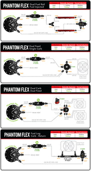 Aeromotive Fuel Pump - Universal - Phantom 450 - 6-10in Depth Aeromotive Fuel Pumps