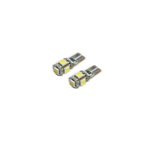 Oracle T10 5 LED 3 Chip SMD Bulbs (Pair) - Green ORACLE Lighting Bulbs