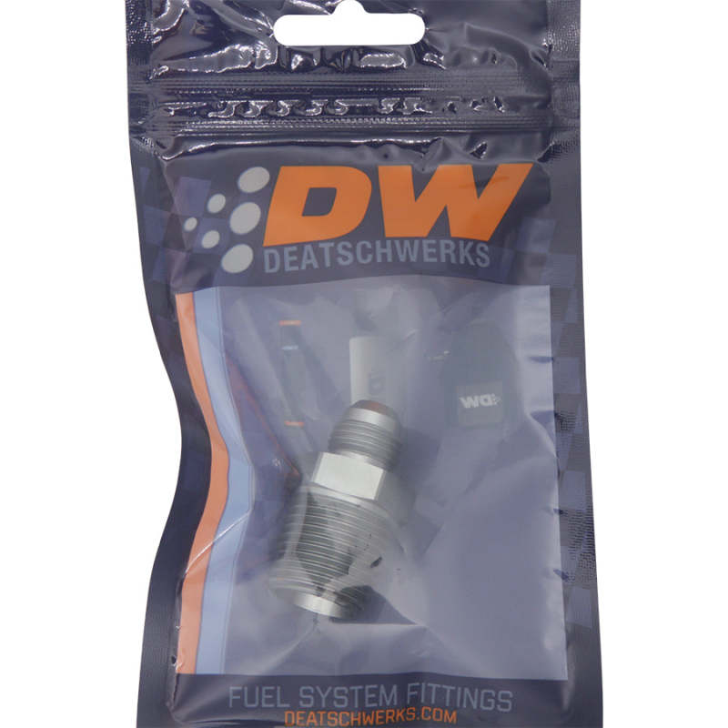 DeatschWerks 6AN Male Flare To 1/2in. Male NPT Adapter DeatschWerks Fittings