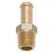 Edelbrock Fitting 1/4-18 NPT X 3/8In Single Barb Brass Edelbrock Fittings