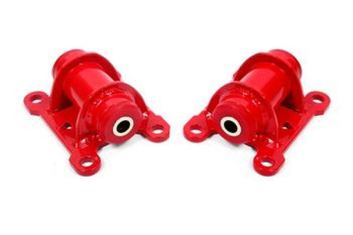 BMR 98-02 Chevrolet Camaro Motor Mount Kit (Steel) w/ Poly Bushings - Red BMR Suspension Engine Mounts