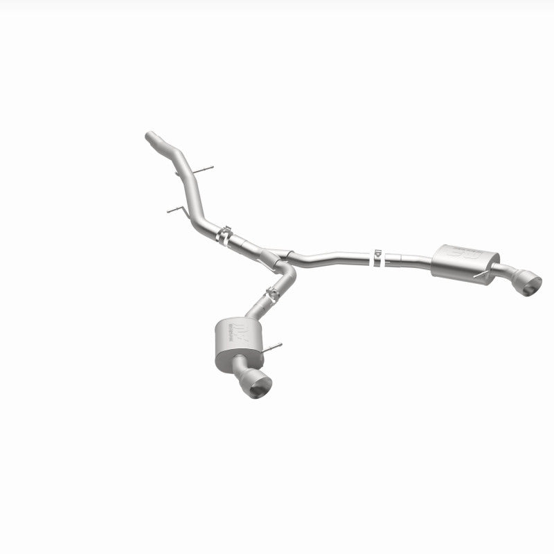 MagnaFlow 18-19 Audi A5 Dual Exit Polished Stainless CatBack Exhaust - 3in Main Piping Diameter