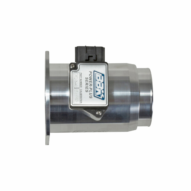 BBK 94-95 Mustang 5.0 Mass Air Meter 76mm 24 lb Inj. Cold Air Calibration CNC Billet Housing BBK Mass Air Flow Sensors
