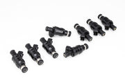 DeatschWerks Universal 1000cc Low Impedance 14mm Upper Injector - Set of 8 DeatschWerks Fuel Injector Sets - 8Cyl