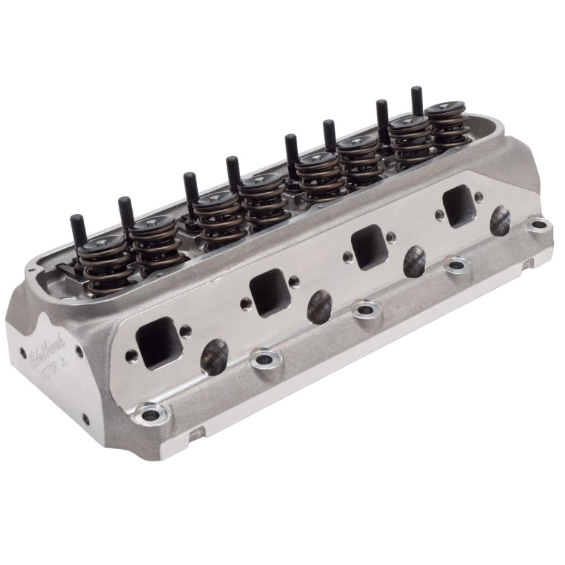 Edelbrock Single Victor Jr 289-351W-Flat Tap Head Edelbrock Heads