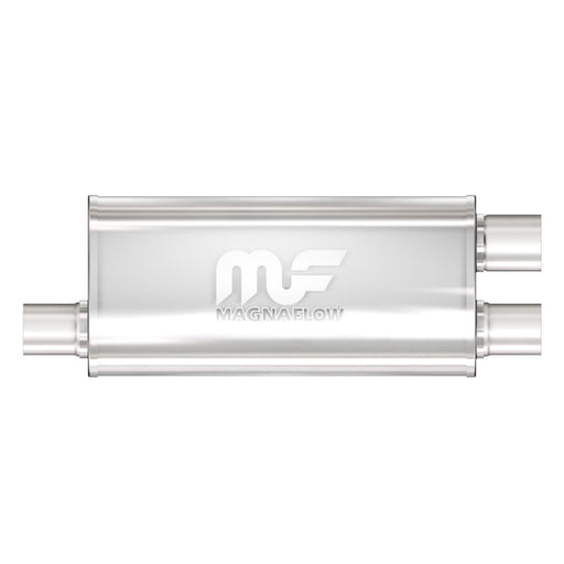 MagnaFlow Muffler Mag SS 18X5X8 2.5X2.5/2.5 O Magnaflow Muffler