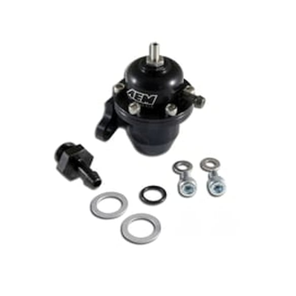 AEM Adjustable Fuel Pressure Regulator 25-301BK AEM Autoparts