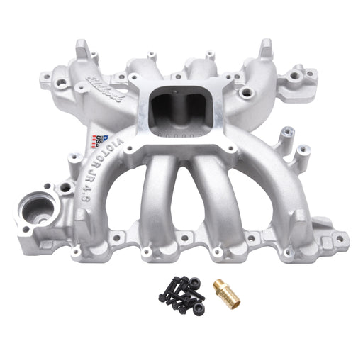 Edelbrock Victor Jr Ford for 4 6L Engines Manifold Only Edelbrock Intake Manifolds