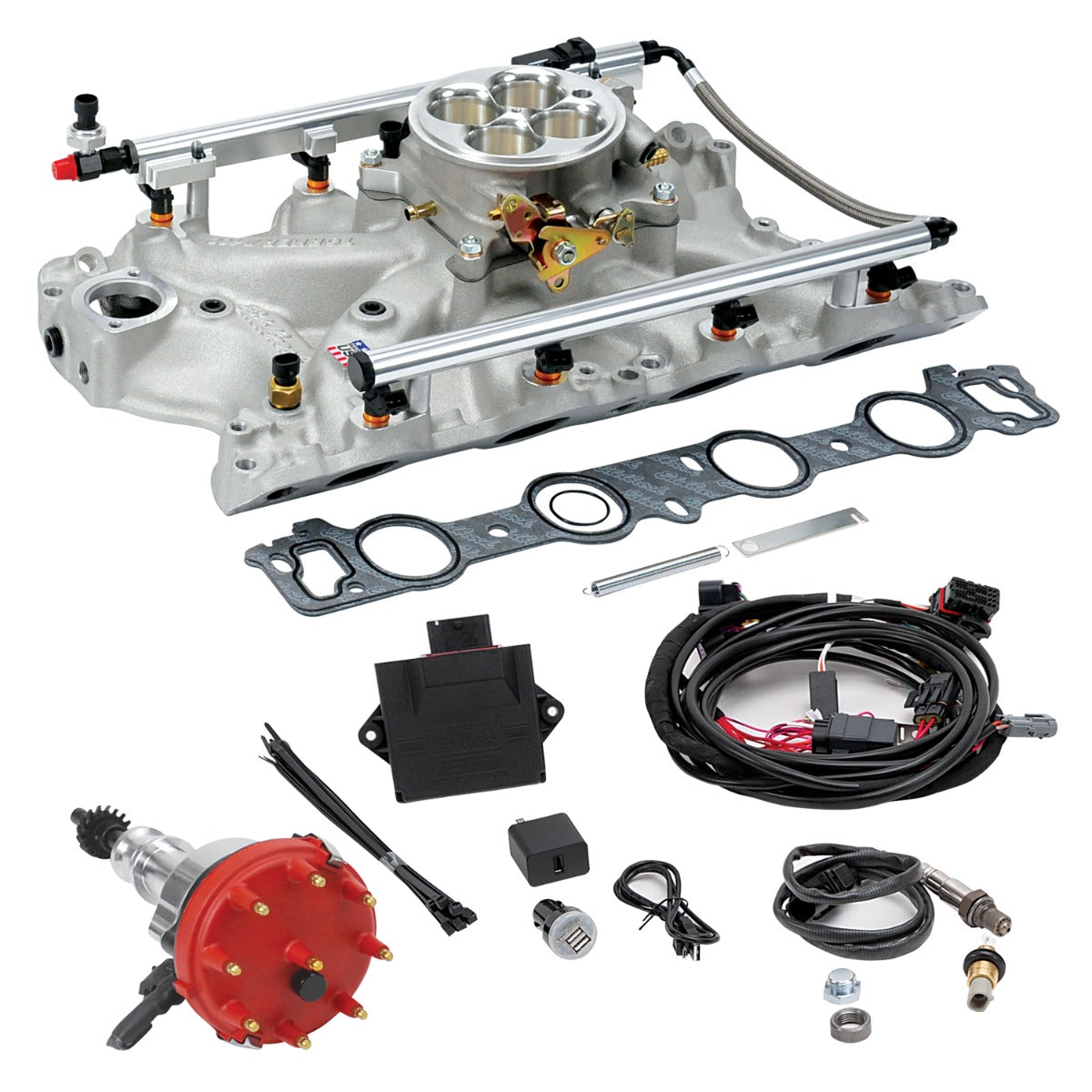 Pro-Flo 4 EFI Traditional 4150-Style Kit #35680 For BB Ford 429-460
