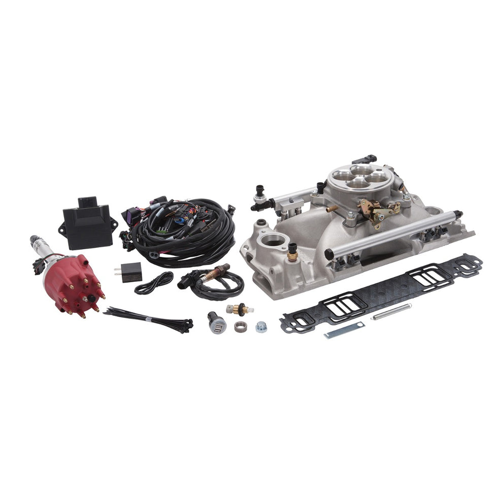 Pro-Flo 4 EFI Traditional 4150-Style Kit #35690 For Chevy Small-Block