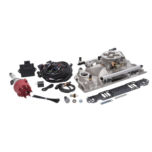 Pro-Flo 4 EFI Traditional 4150-Style Kit #35690 For Chevy Small-Block EDELBROCK Autoparts