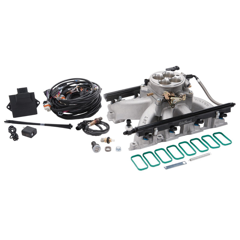 Pro-Flo 4 EFI Traditional 4150-Style Kit #35740 For Chevy LS Gen III/IV EDELBROCK Autoparts