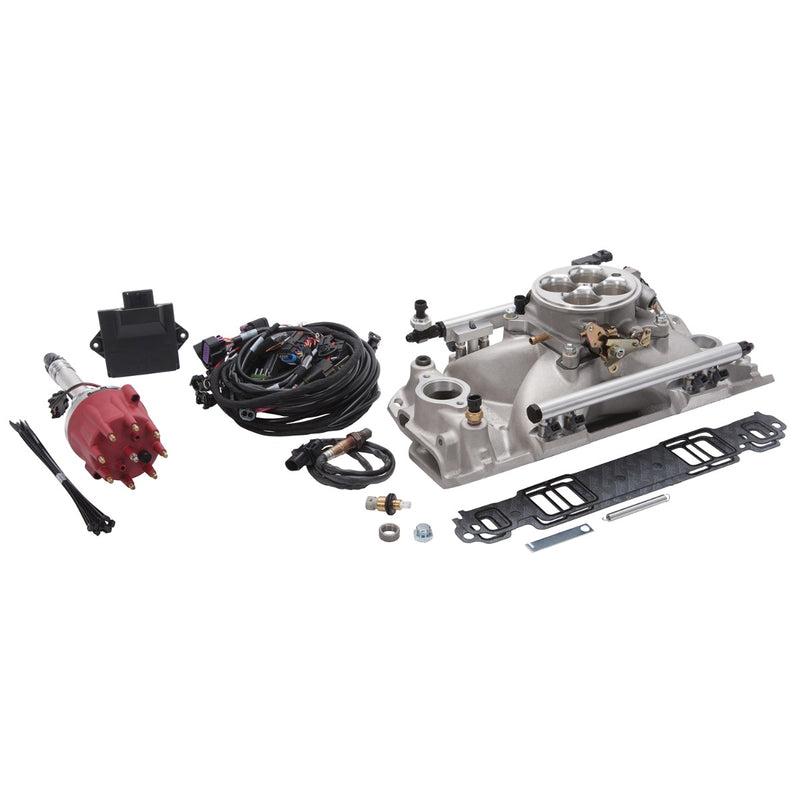 Pro-Flo 4 EFI Traditional 4150-Style Kit #35760 1986 & Earlier Chevy Small-Block EDELBROCK Autoparts