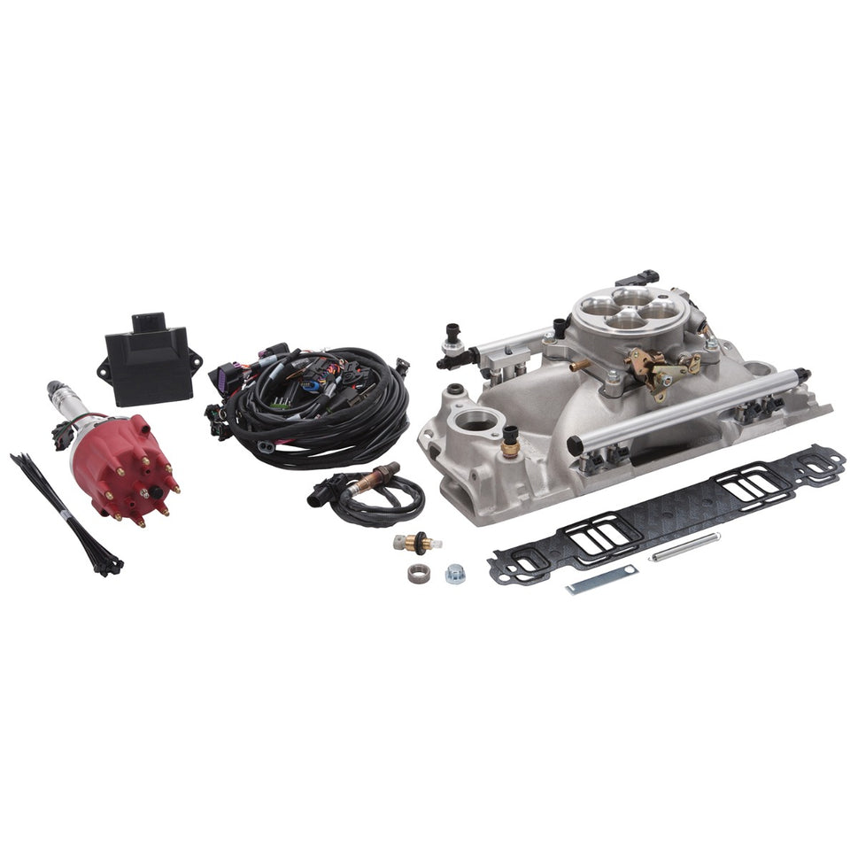 Pro-Flo 4 EFI Traditional 4150-Style Kit #35770 1986 & Earlier Chevy Small-Block