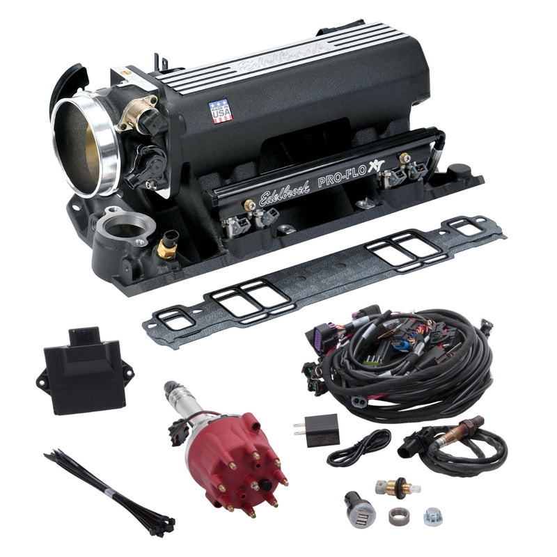 Pro-Flo 4 EFI XT-Style Kit #35813 For 1986 & Earlier Chevy Small-Block EDELBROCK Autoparts