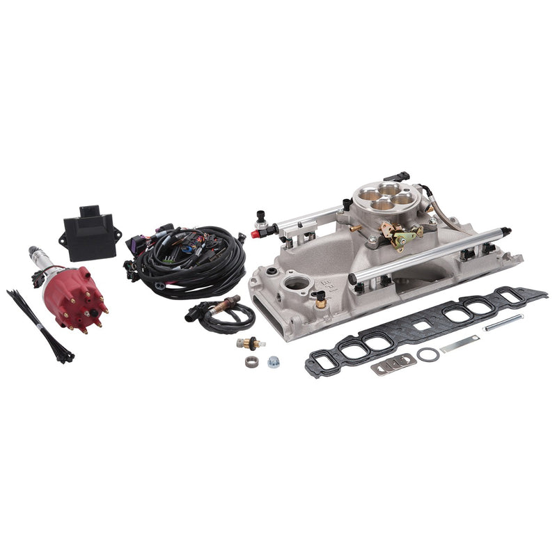 Pro-Flo 4 EFI Traditional 4150-Style Kit #35830 For Chevy Big-Block Oval Port EDELBROCK Autoparts