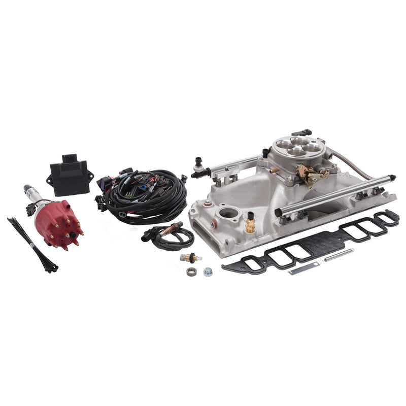 Pro-Flo 4 EFI Traditional 4150-Style Kit #35850 For Chevy BB Rectangle Port EDELBROCK Autoparts