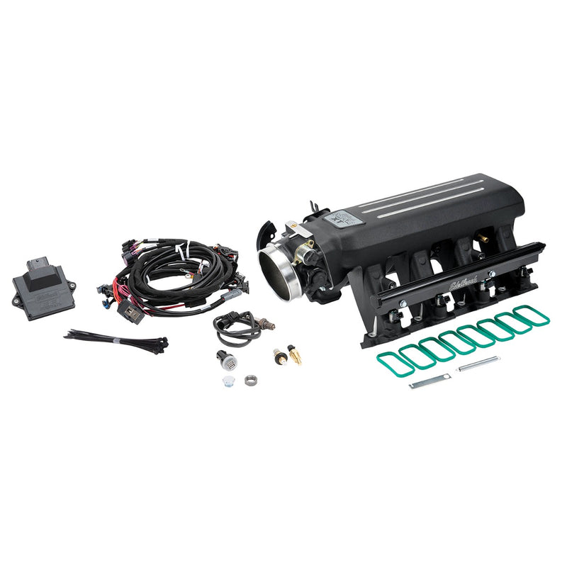 Pro-Flo 4 EFI XT-Style Kit #35893 For Chevy LS Gen III & IV Rectangle Port EDELBROCK Autoparts