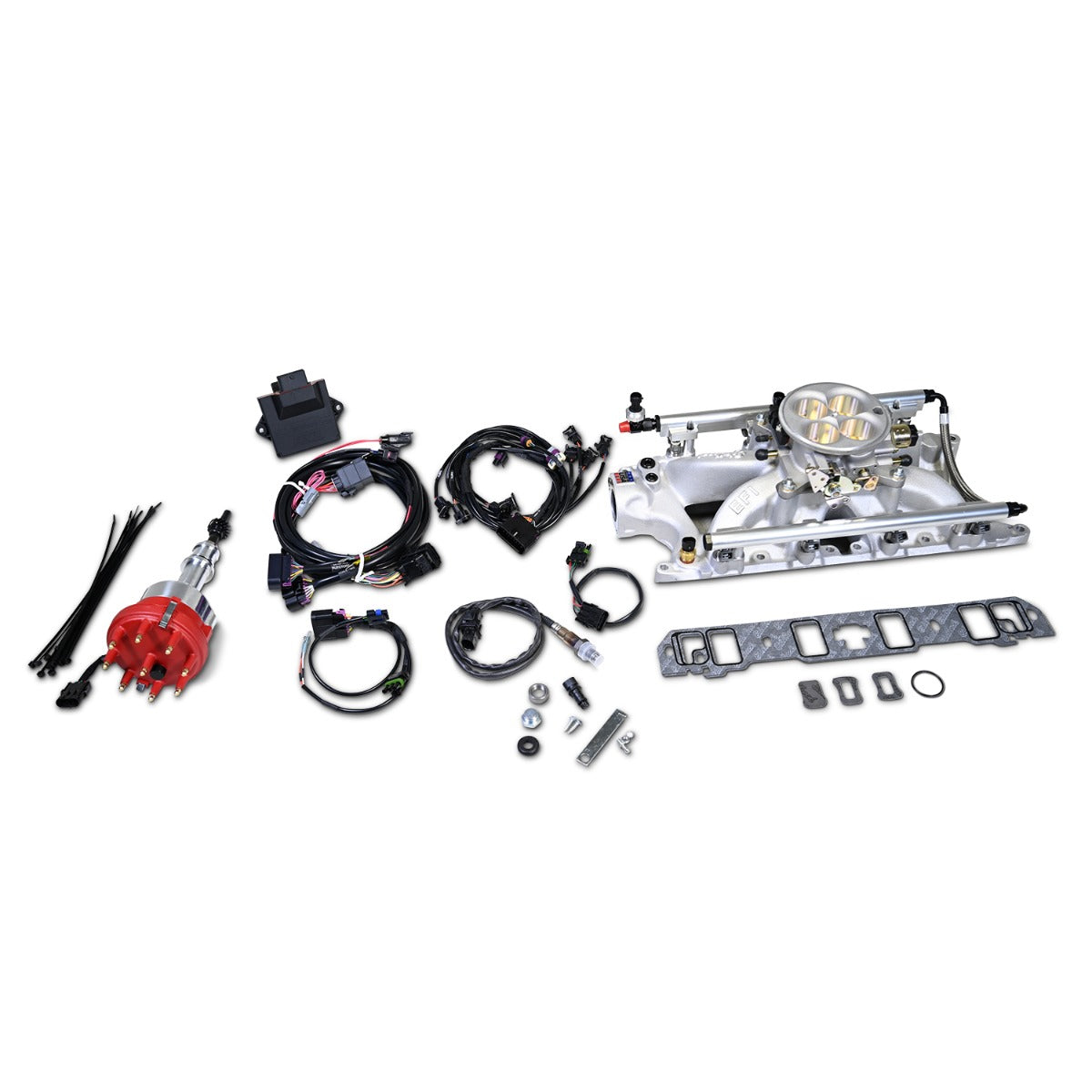 Pro-Flo 4 EFI Traditional 4150-Style Kit #35930 For Ford SB Windsor 289, 302