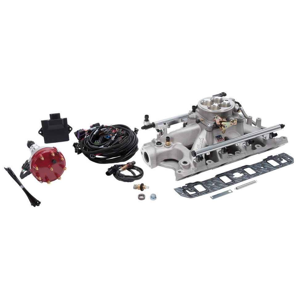 Pro-Flo 4 EFI Traditional 4150-Style Kit #35940 For Ford SB Windsor 289, 302