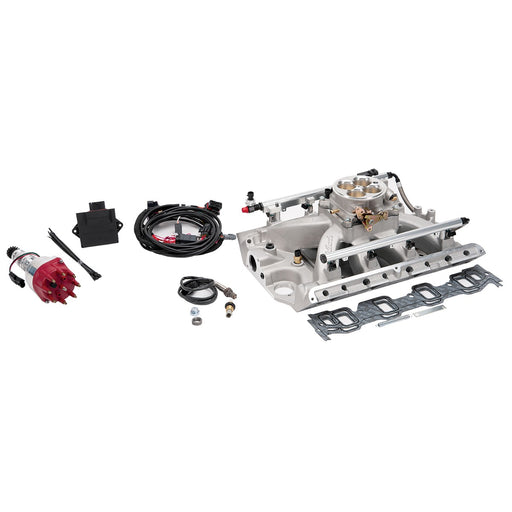Pro-Flo 4 EFI Traditional 4150-Style Kit #35960 For Ford BB FE 390-428 EDELBROCK Autoparts