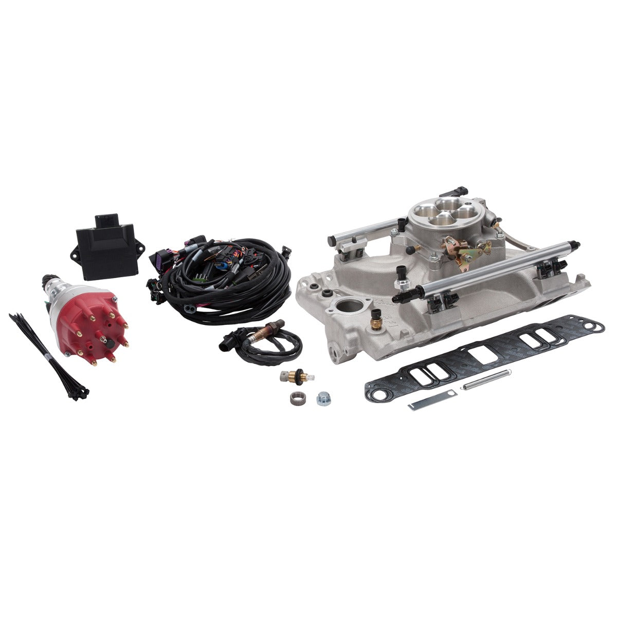 Pro-Flo 4 EFI Traditional 4150-Style Kit #35970 For Pontiac V8 326-455