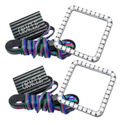 Oracle Ford F-250/350 05-07 LED Fog Halo Kit - ColorSHIFT ORACLE Lighting Fog Lights