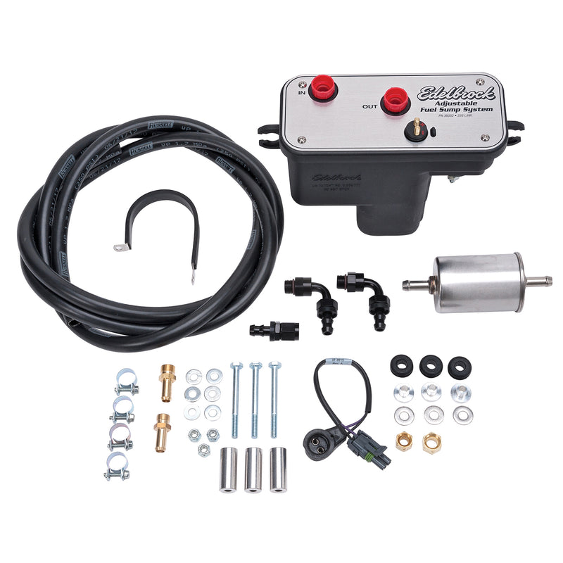 Universal EFI Fuel Sump Kit #36031, 35-90 PSI, 67 GPH/255 LPH EDELBROCK Autoparts