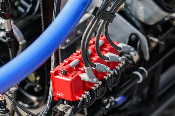 MSD PRO 600 CDI Ignition and Coil Kit - Red Coils 8000-8HO MSD Autoparts