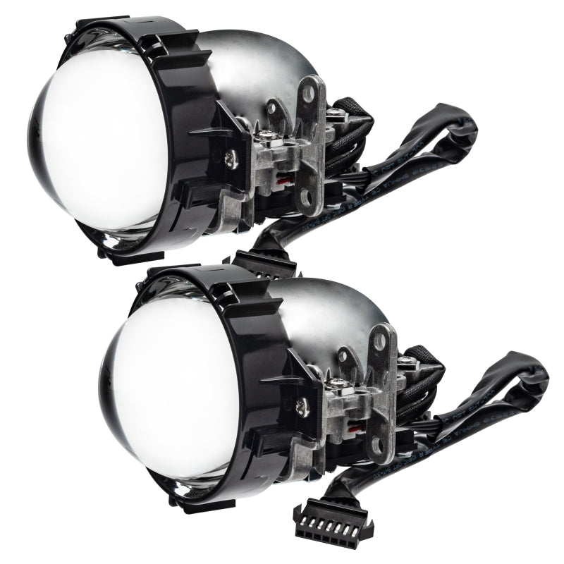 Oracle 2.5in 70mm Bi-LED 35W Retrofit Projectors (Pair) - 5500K ORACLE Lighting Light Bars & Cubes