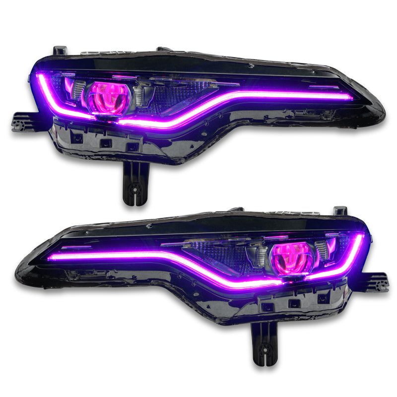 Oracle 19-21 Chevy Camaro SS/RS RGBW+A Headlight DRL Kit - ColorSHIFT w/ BC1 Controller ORACLE Lighting Headlights