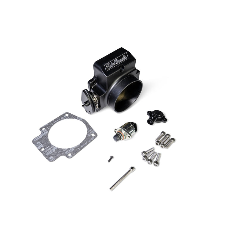 Edelbrock Victor LS Series 90mm Throttle Body, Black EDELBROCK Autoparts
