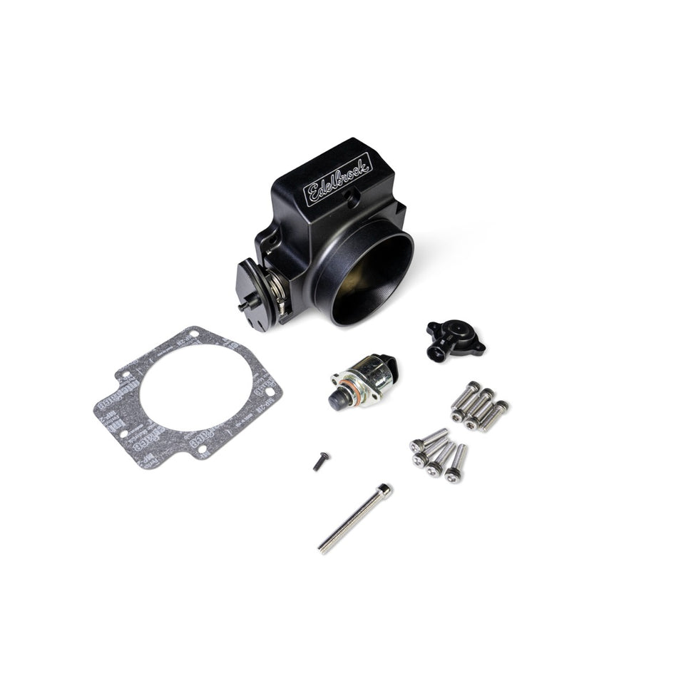 Edelbrock Victor LS Series 90mm Throttle Body, Black