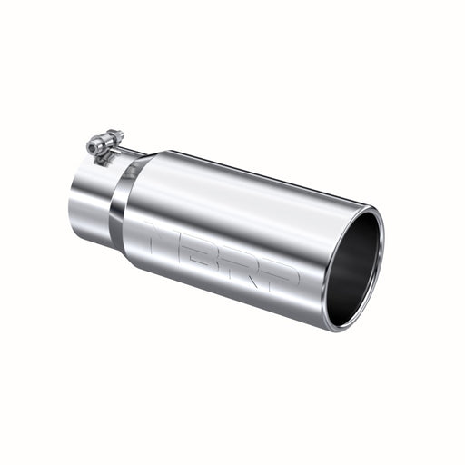 MBRP Universal Tip 5 O.D. Rolled Straight 4 inlet 12 length MBRP Steel Tubing