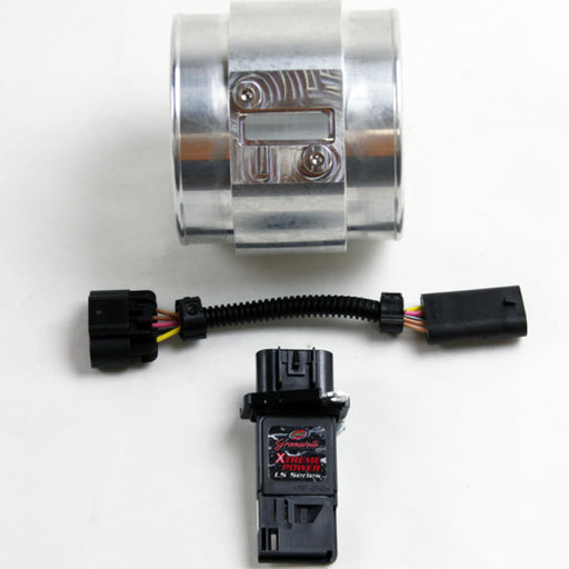 Granatelli GM Series 95mm Mass Airflow Sensor Housing w/5-Pin to Slot Style GM MAF Harness Granatelli Motor Sports Mass Air Flow Sensors