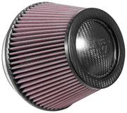 K&N Universal Carbon Fiber Filter 6in Flange / 7-1/2in OD-B / 5-1/8in OD-T / 5in H K&N Engineering Air Filters - Universal Fit