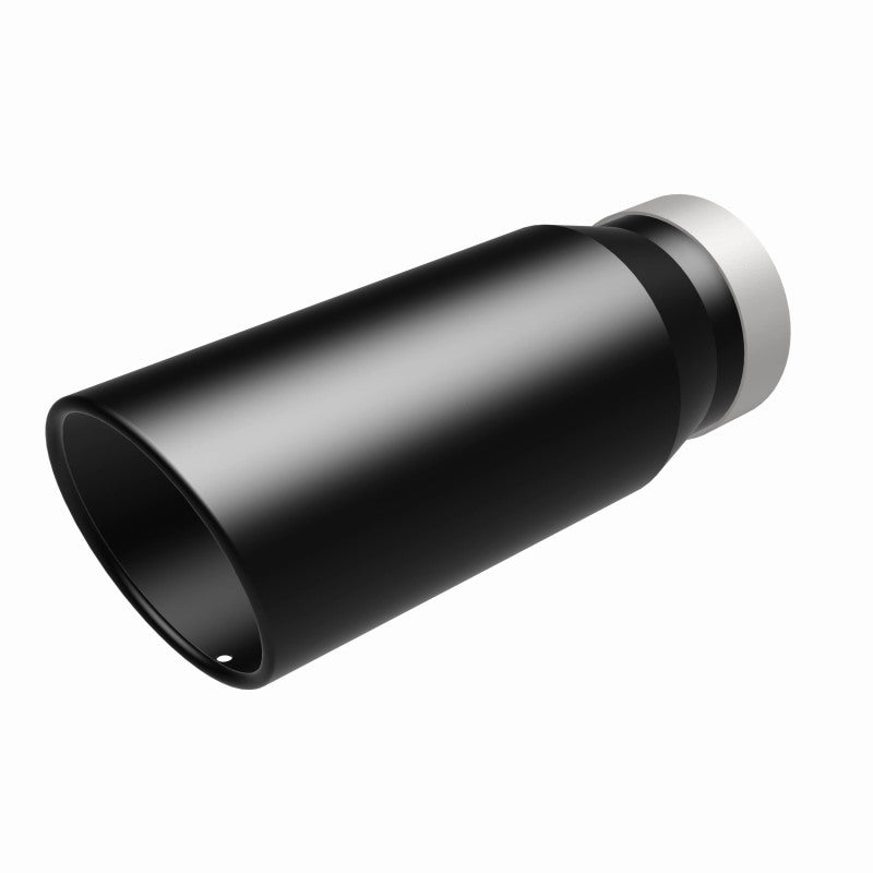 MagnaFlow Tip Stainless Black Coated Single Wall Round Single Outlet 5in Dia 4in Inlet 13in L Magnaflow Catalytic Converter Universal