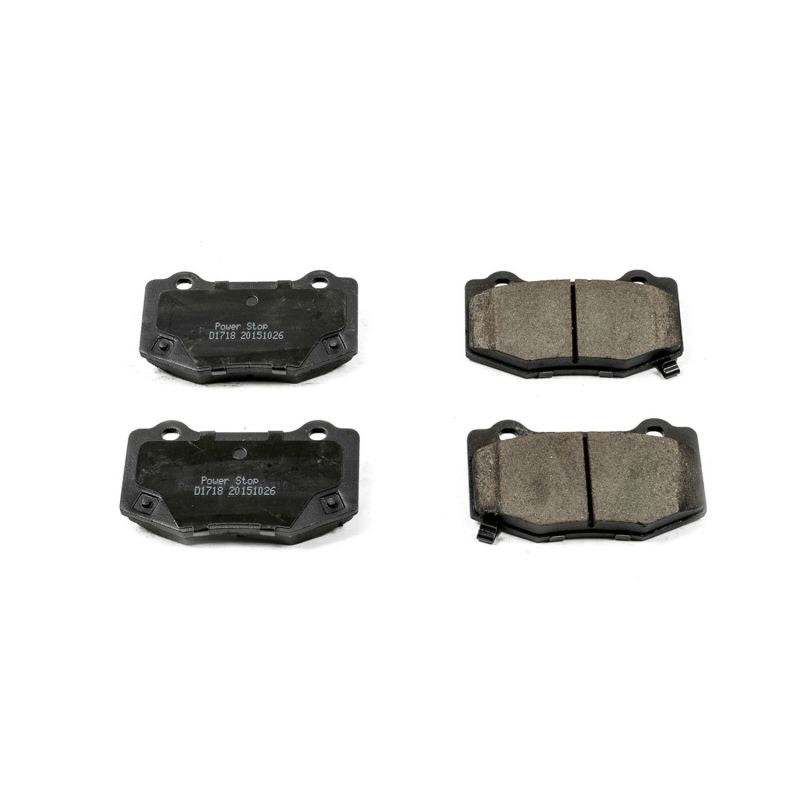 Power Stop 16-19 Chevrolet Camaro Rear Z16 Evolution Ceramic Brake Pads PowerStop Brake Pads - OE