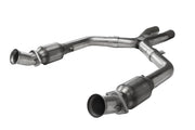 Kooks 05-10 Ford Mustang GT 4.6L 3V Auto/Manual 2 1/2in x 2 1/2in OEM Cat X Pipe Kooks HDR Req Kooks Headers X Pipes