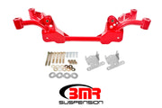 BMR 82-82 3rd Gen F-Body K-Member w/ SBC/BBC Motor Mounts and STD. Rack Mounts - Red BMR Suspension Crossmembers