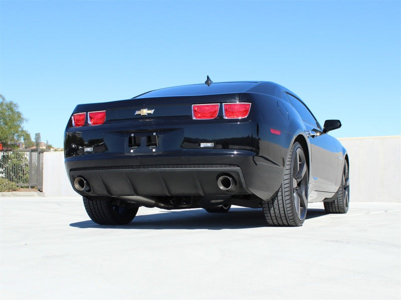 aFe MACHForce XP Exhaust 2.5in Stainless Steel CB/10-13 Chevy Camaro V6-3.6L (td) (gloss blk tip) aFe Catback