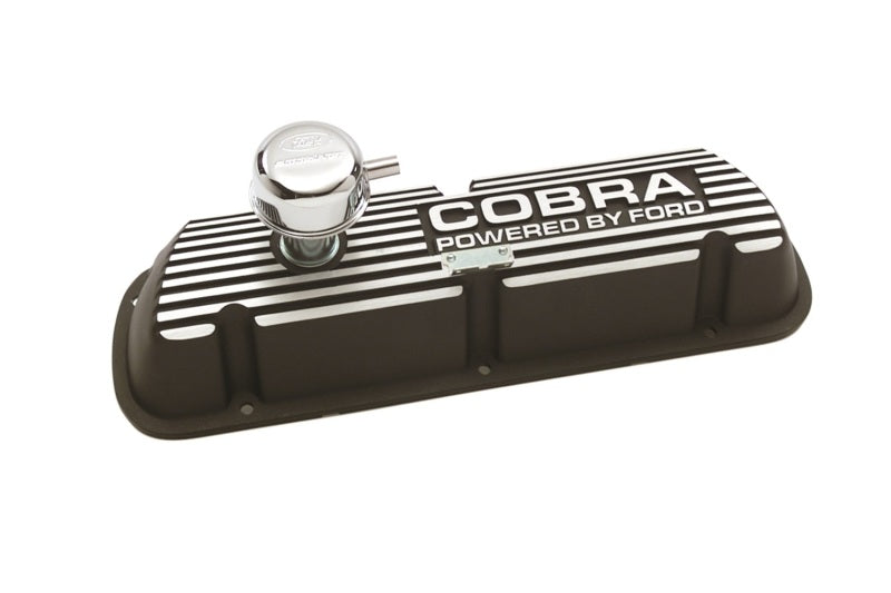 Ford Racing Black Satin Valve Cover Cobra Ford Racing Valve Covers