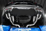 MBRP 2018+ Ford Mustang GT 5.0L Aluminized 3in Street to Race Conversion Kit MBRP Catback